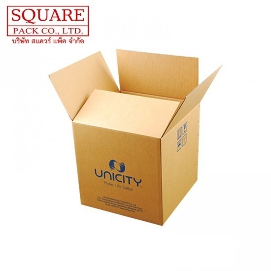 โรงงานผลิตกระดาษลูกฟูก OEM - สแควร์ แพ็ค - กล่องฝาชนขนาดใหญ่